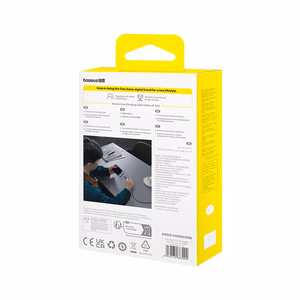 Baseus Gem USB-A į Lightning 2.4A greito įkrovimo laidas 1 m, juodas