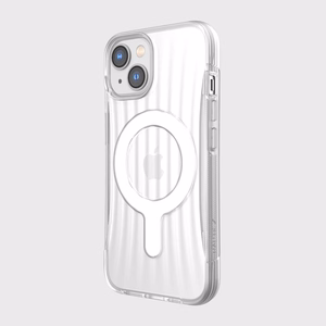 Raptic X-Doria Clutch dėklas iPhone 14 su Magnetine galinė permatoma danga