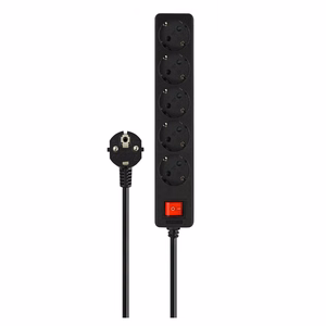 Savio LZ-15 – Schuko ilgintuvas, 5 lizdai, 5 m