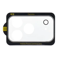 5D pilno klijavimo kameros grūdintas stiklas skirta iPhone 17 Pro - skaidrus