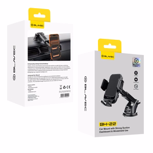 Blavec Car holder BH-22 to windshield / dashboard (BH22-WSB) black (damaged packaging)