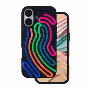 DIY Snake dėklas skirtas iPhone 17 6,3" juodas