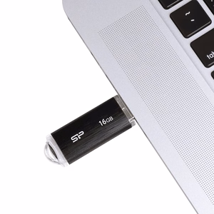 Silicon Power Ultima U02 USB atmintukas 16 GB USB A tipo 2.0 Juoda