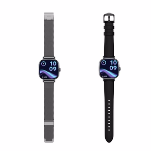 Ksix Smartwatch IRIA išmanusis laikrodis, juodas, 1.7" AMOLED, IP68