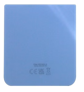 Galinis apatinis dangtelis Samsung F721 Z Flip4 5G Blue originalus (used Grade C)