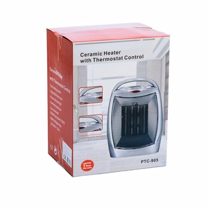 Ceramic fan heater 1500W RC-K-398 black