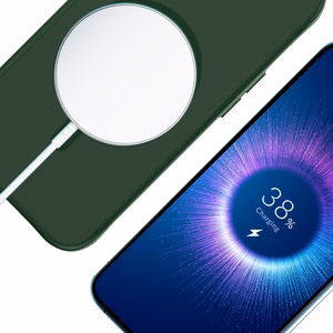 3mk Smoke MagCase skirtas iPhone 17 žalias-permatomas