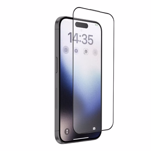 Tel Protect Pilnas Klijavimas 6D Matinis Grūdintas Apsauginis Stiklas Iphone 13/13 Pro/16E Juodas