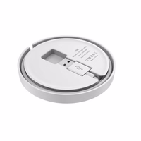 Budi - Qi wireless įkroviklis with build-in laidas can charge to your phones wirelessly