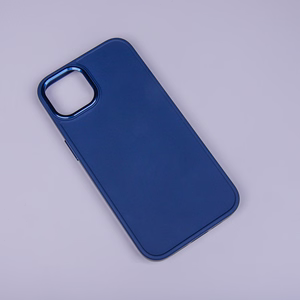 Satin dėklas telefonui Xiaomi Redmi Note 13 5G tamsiai mėlynas