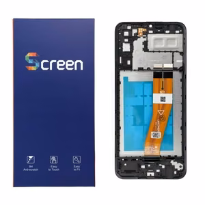 OG LCD ekranas SAMSUNG A04E A042 F/M OEM su rėmeliu