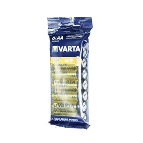 VARTA šarminė baterija R6 (AA) Longlife 8 vnt.