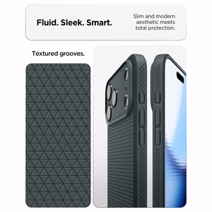 Spigen Athlex Air dėklas iPhone 18 Pro / 17 Pro, žalias
