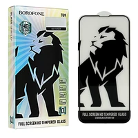 Borofone grūdintas stiklas TG9 pilnas ekranas 2.5D Iphone 14 Plus/14 Pro Max - 10 vienetų
