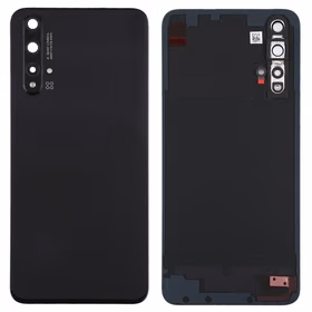 Galinis dangtelis Huawei Nova 5T juodas originalus (naudotas, Grade C)