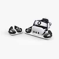 "BoboVR G3" valdiklio laikikliai "Meta Quest 3" ir "3S" - juodi