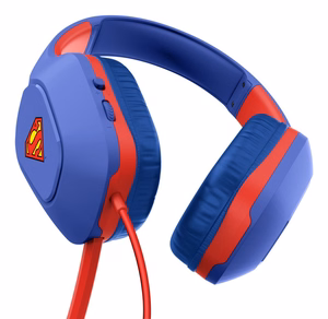 Trust GXT 415SM Zirox проводные игровые наушники с микрофоном (синий, красный)
