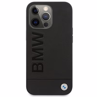 Dėklas telefonui BMW Signature Logo Imprint MagSafe iPhone 14 Pro Max - juodas