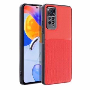 NOBLE dėklas telefonui XIAOMI Redmi Note 11 Pro / 11 Pro 5G raudonas