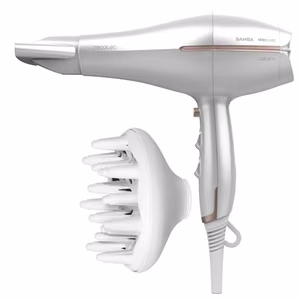 Cecotec IoniCare 5300 Maxi Aura – 2200 W ionic hair dryer with diffuser, 3 temperature settings, white