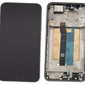 LCD screen Xiaomi Redmi Note 15 Pro 5G with touch screen with frame Titanium original (service pack)