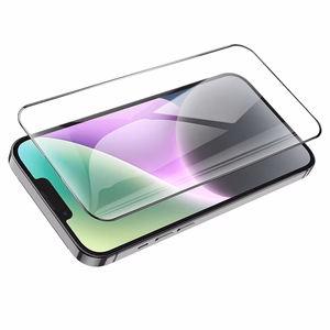 Borofone grūdintas apsauginis stiklas BF6 Diamond Armor viso ekrano HD Iphone 15 Plus/16 Plus telefonui - 10 vienetų rinkinys