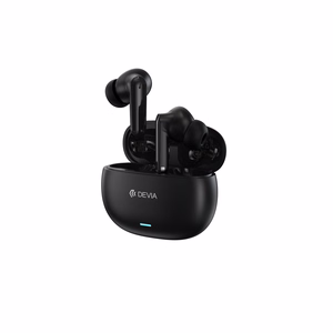 „Devia TWS Lite3 EM423“ Bluetooth ausinės su ANC, juodos