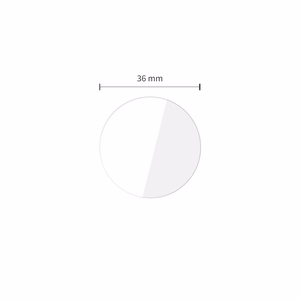 Tech-Protect Glass Fit+ 2 dalių grūdinto stiklo rinkinys Huawei Watch GT 6 41mm laikrodžiui - skaidrus
