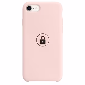 Dėklas "Silicone Case" skirtas iPhone SE 2020 / Pink Sand / su įpakavimu