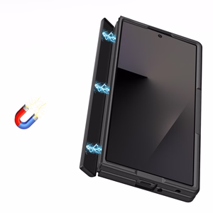 DUX DUCIS YIND dėklas, suderinamas su MagSafe, skirtas SAMSUNG Z Fold 8, juodas