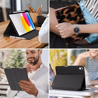 Tech-Protect Lamano deklas iPad 10.9 10 / 2022 / 11 11 / 2025 - rudas ir juodas