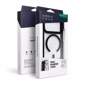 ROAR case MAG BUMPER compatible with MagSafe for IPHONE 17 Air black