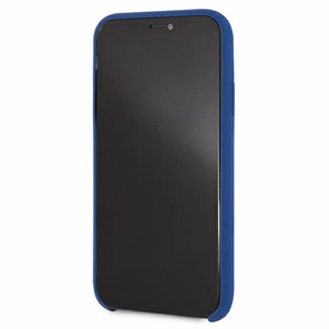 BMW silikoninis M kolekcijos dėklas iPhone Xr - mėlynas