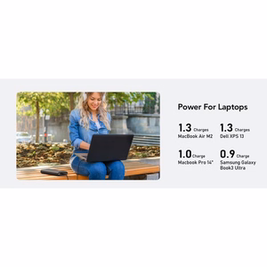 VEGER išorinė baterija 25000 mAh su įmontuotais kabeliais Type C / Lightning PD 130W TCE130 (W2503) juoda