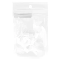 Silikoninis dulkių kamštelis Type-C baltas - 10 vnt.