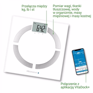 Medisana BS 444 Connect svarstyklės