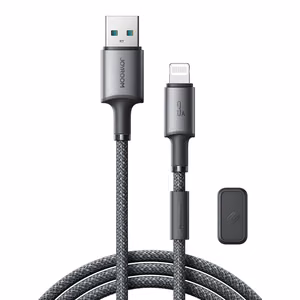Кабель Joyroom S-A50 Unlimited Series 3A USB-A - Lightning с магнитным органайзером 1,2 м - серый