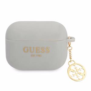 Guess GUAPLSC4EG AirPods Pro чехол серый/серый Silicone Charm 4G Collection