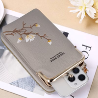 Megztas krepšys telefonui GCW17 pilkas