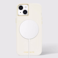 dėklas-Mate Silicone MagSafe - dėklas iPhone 15 Plus (smėlio)