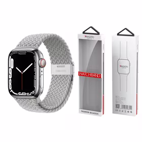 YESIDO WB23 Apple Watch pintas dirželis 38/40/41 sidabrinis