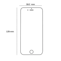 Apsauginis stiklas 2,5D iPhone 6 / 6s
