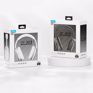 Rock Ausinės O5 belaidės Bluetooth sidabrinės