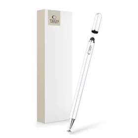 Tech-Protect Charm Stylus - White/Silver