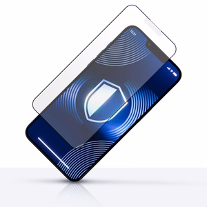 Matinis grūdintas stiklas 3mk HardGlass Matt Max iPhone 13 / 13 Pro / 14
