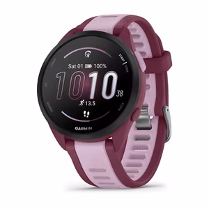 Garmin Forerunner 165 Music – GPS išmanusis laikrodis, AMOLED, 43 mm, violetinis