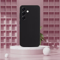 MagColor Pure dėklas Samsung Galaxy S25 FE juodas