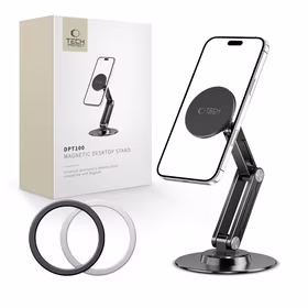 Tech-Protect DPT100 magnetinis MagSafe stalinio telefono laikiklis - juodas
