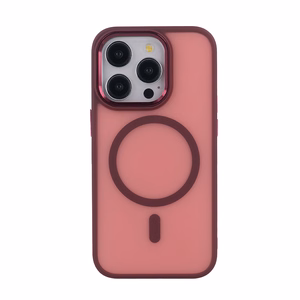 Frozen Mag dėklas for iPhone 17 Air 6,6" raudonas