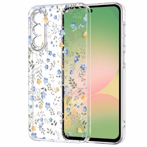 Tech-Protect FlexAir deklas Samsung Galaxy A27, skaidrus su geliu raštu